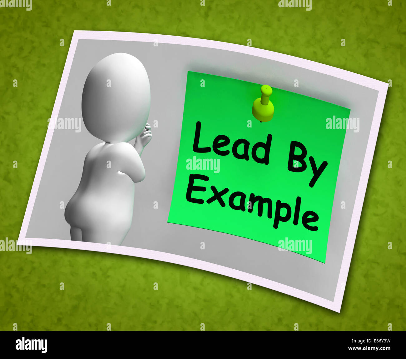 Lead By Example Photo Meaning Mentor And Inspire Stock Photo Alamy