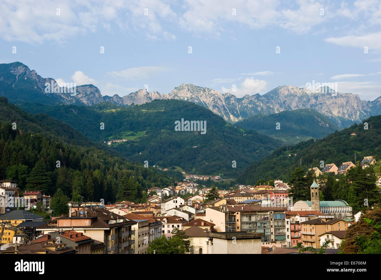 Italy, Veneto, Recoaro Terme, landscape Stock Photo
