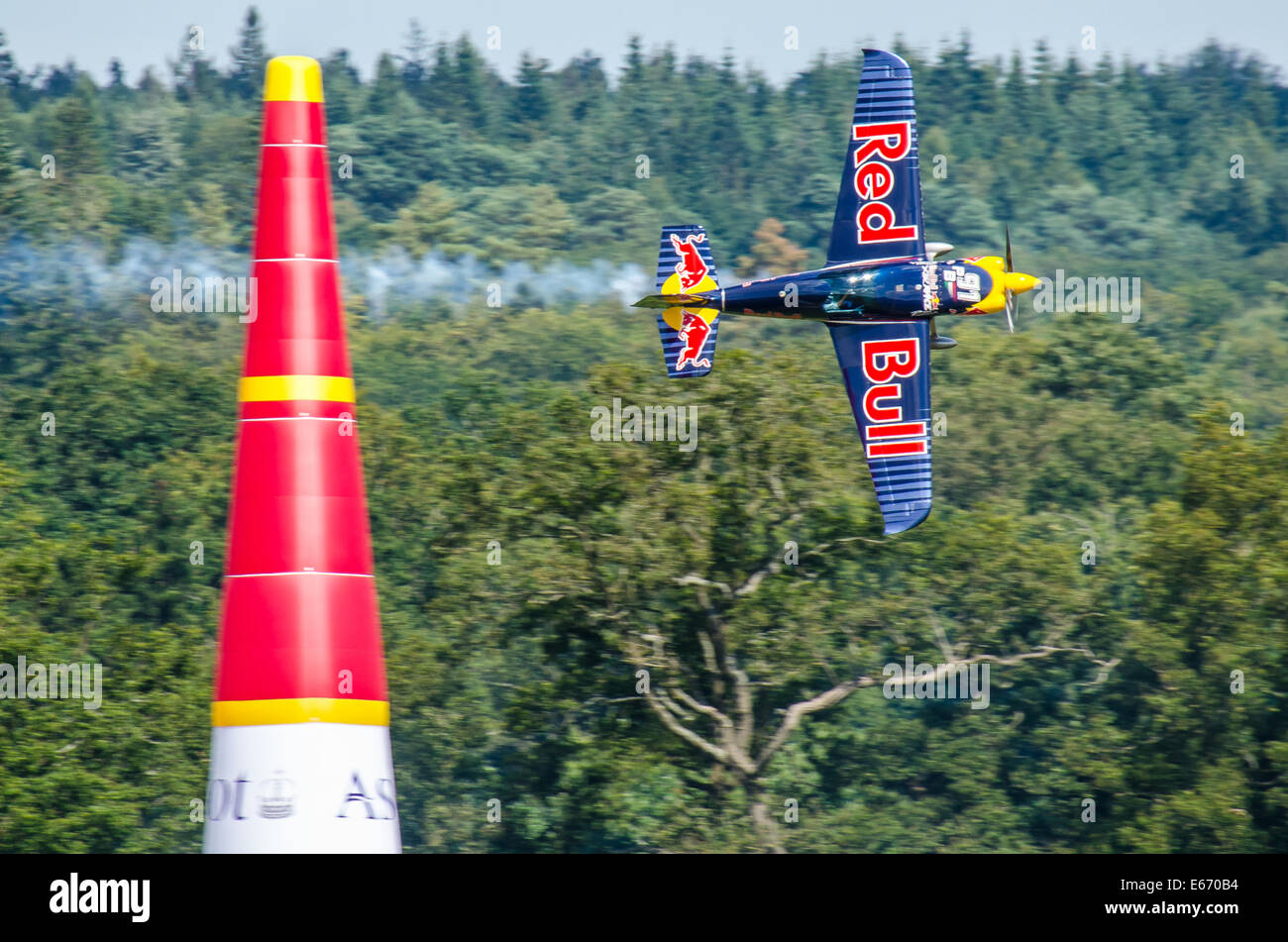 The UK round of the Red Bull Air Race is being held at the picturesque ...