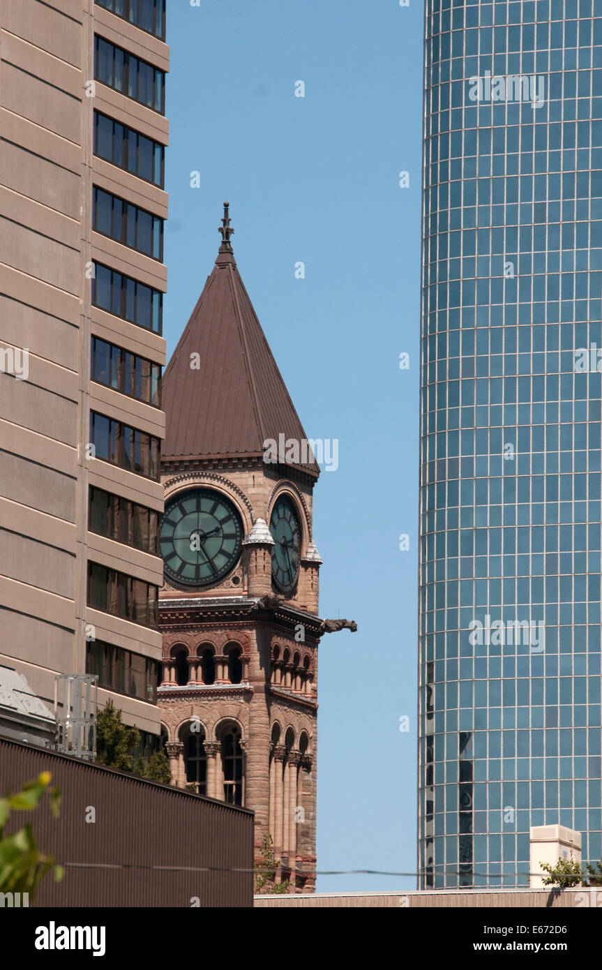 Old and new architecture downtown Toronto Stock Photo - Alamy