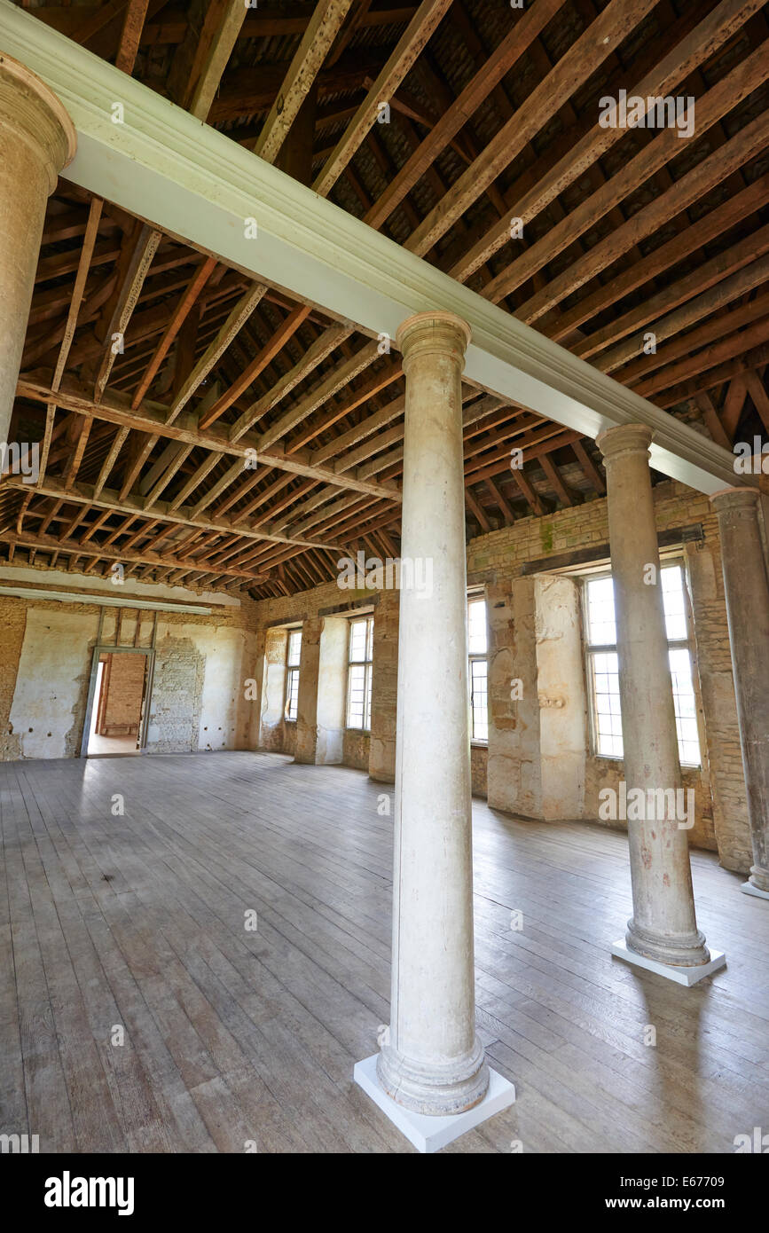The Columned Room Kirby Hall An Elizabethan Country House Gretton Near
