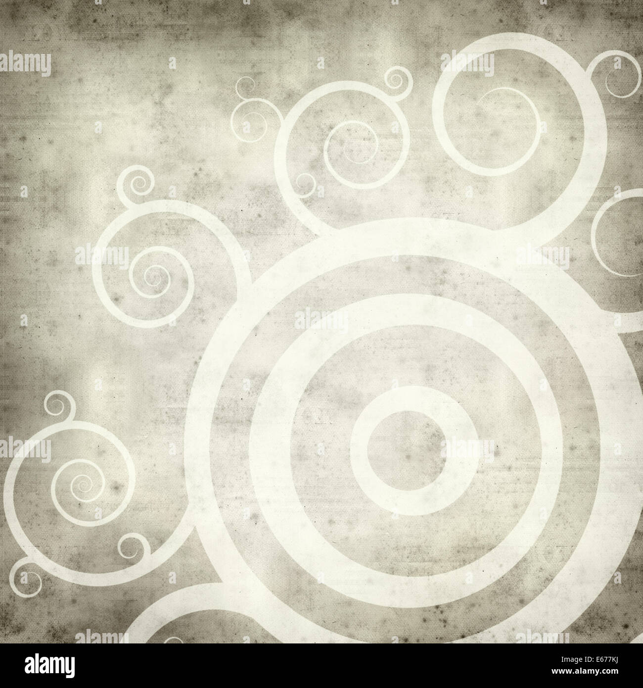 textured old paper background with funky design Stock Photo - Alamy