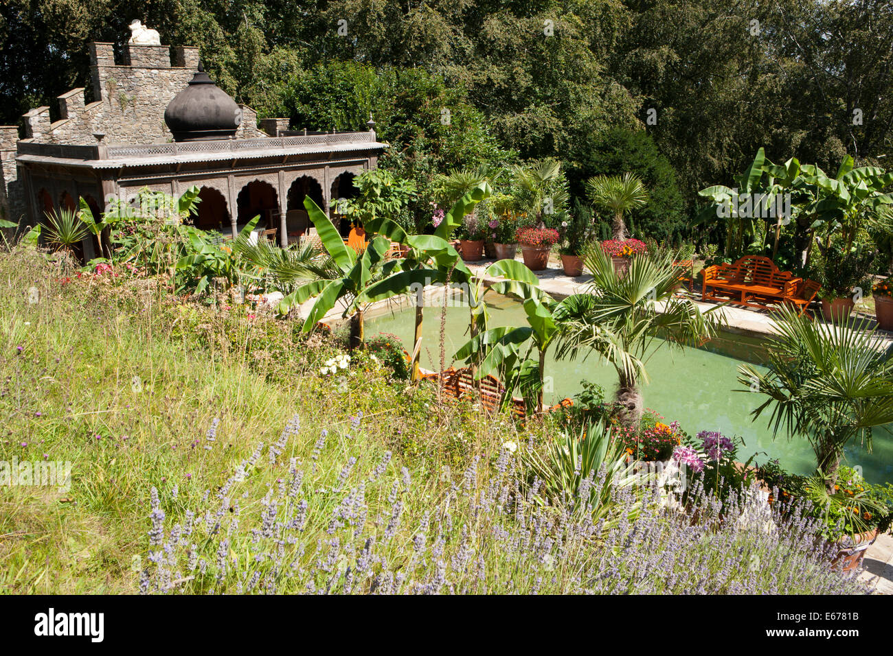 The House And Fine Gardens In The Grounds Of Trematon Castle Nr