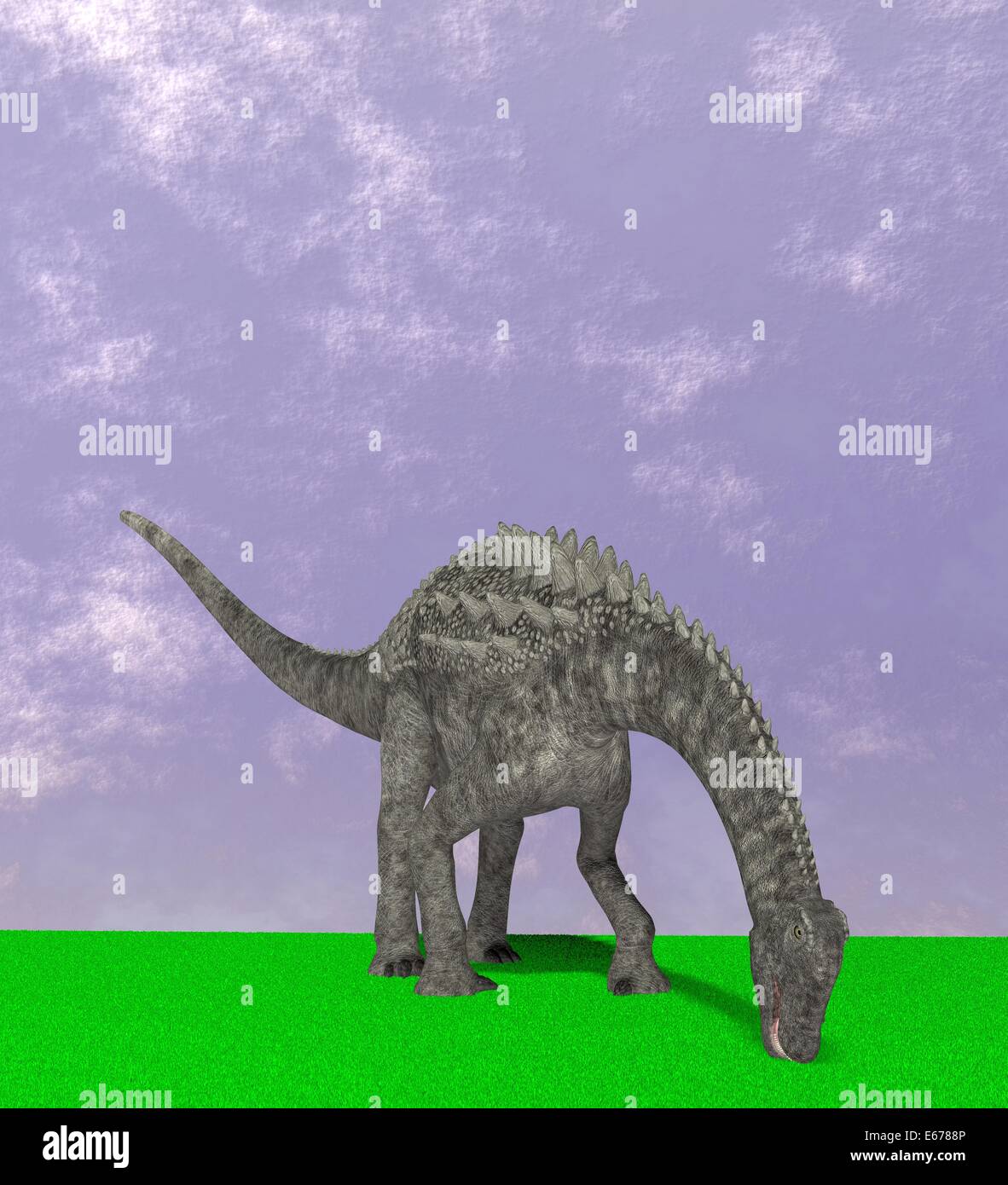 Dinosaurier Ampelosaurus / dinosaur Ampelosaurus Stock Photo - Alamy