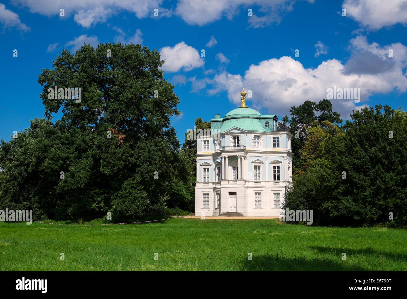The Belvedere within the gardens of the Schloss Charlottenburg Berlin Germany Stock Photo