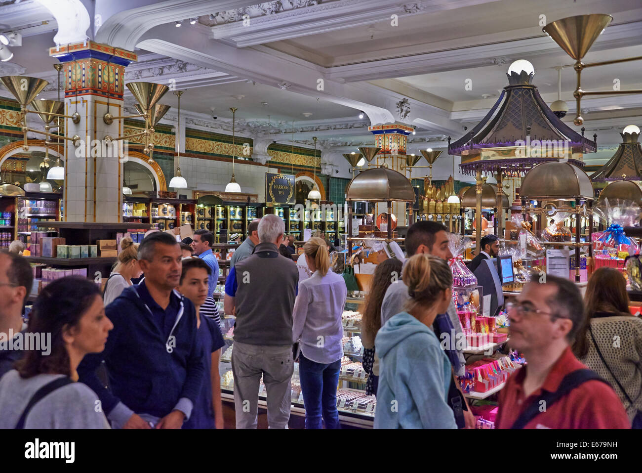 Harrods is an upmarket department store located in Brompton Road in