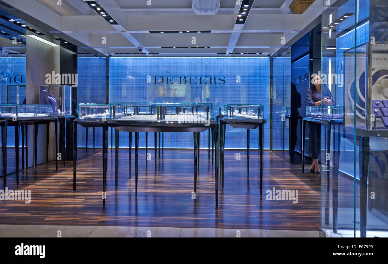 Harrods is an upmarket department store located in Brompton Road in Knightsbridge London Stock