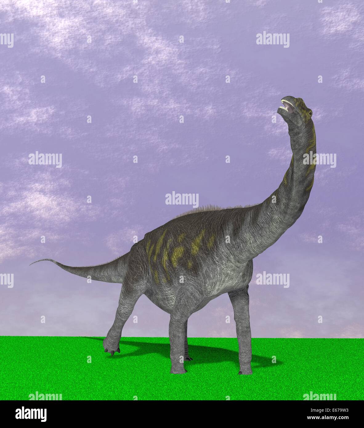 Dinosaurier Argentinosaurus / dinosaur Argentinosaurus Stock Photo
