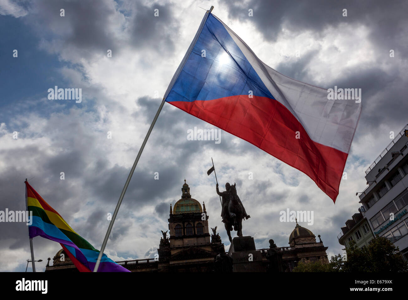 Flag Czech Republic High Resolution Stock Photography And Images Alamy