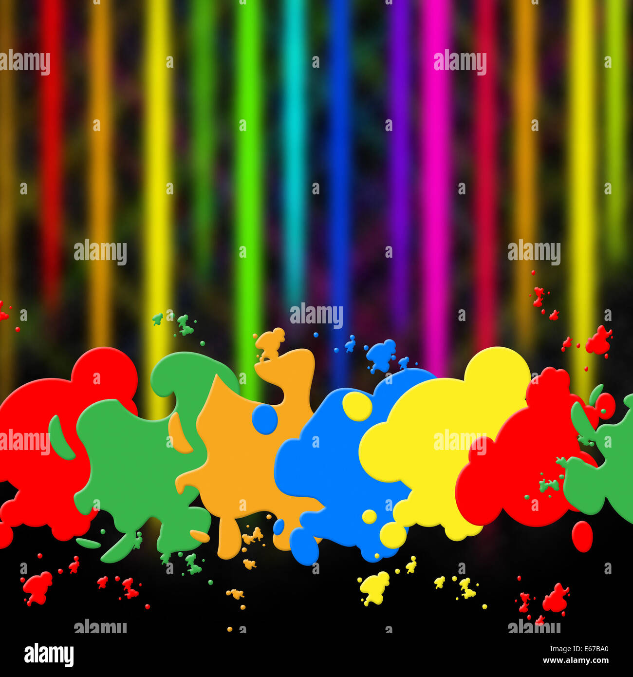 Splash Background Meaning Paint Colors And Splattered Stock Photo Alamy
