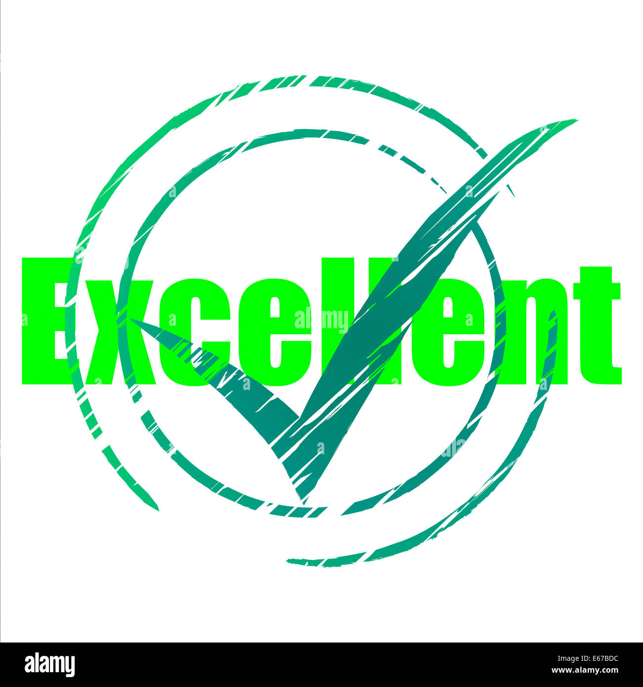 tick best meaning excelling passed and ok stock photo 72692072 alamy excelling