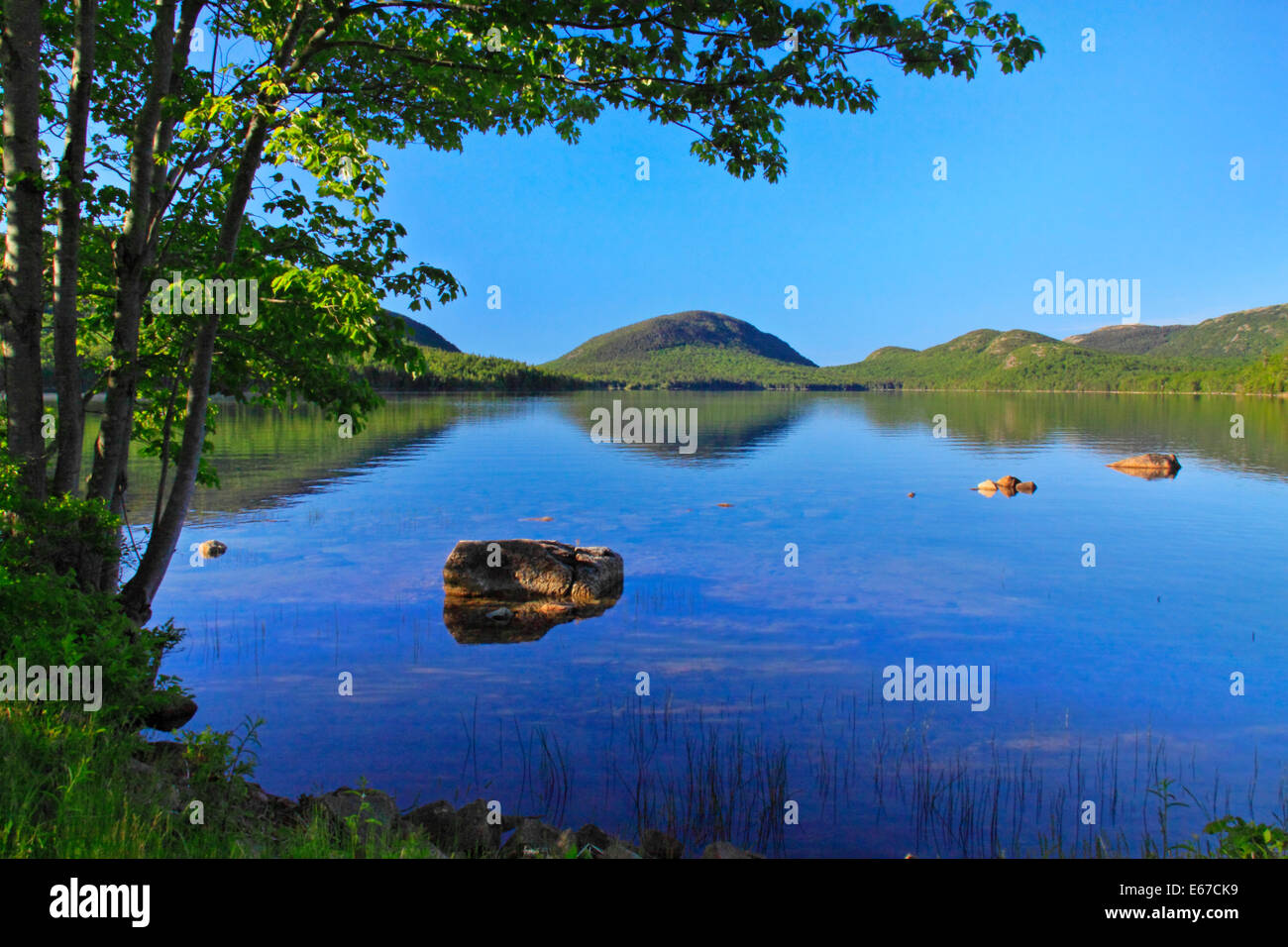 Eagle Lake Loop Carriage Road, Eagle Lake, Acadia National Park, Maine