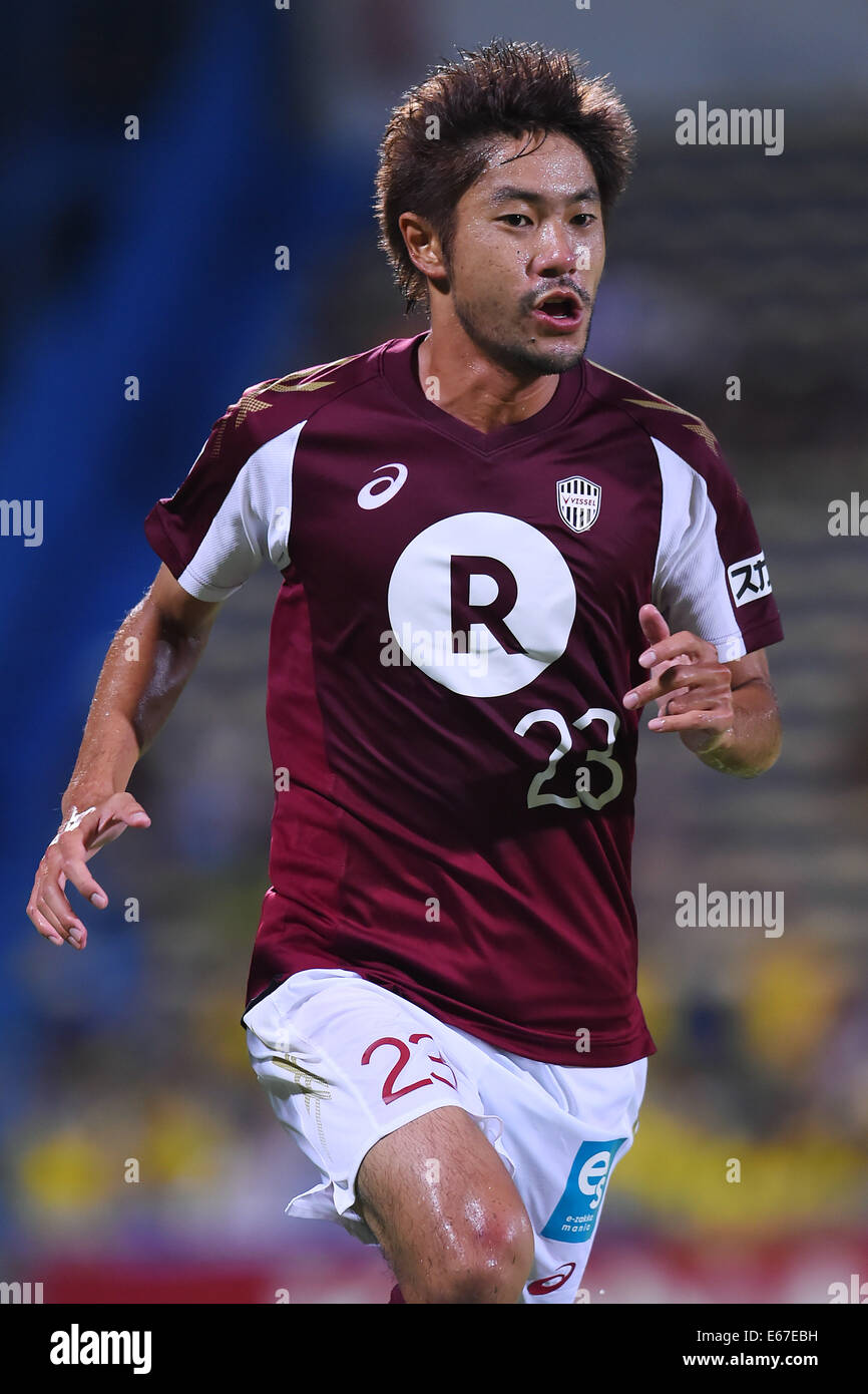 Takuma Edamura Vissel August 16 14 Football Soccer 14 J League Division 1 Between Kashiwa Reysol 2 0 Vissel Kobe At Kashiwa Hitachi Stadium Chiba Japan Photo By Yutaka Aflo Sport 1040 Stock Photo Alamy