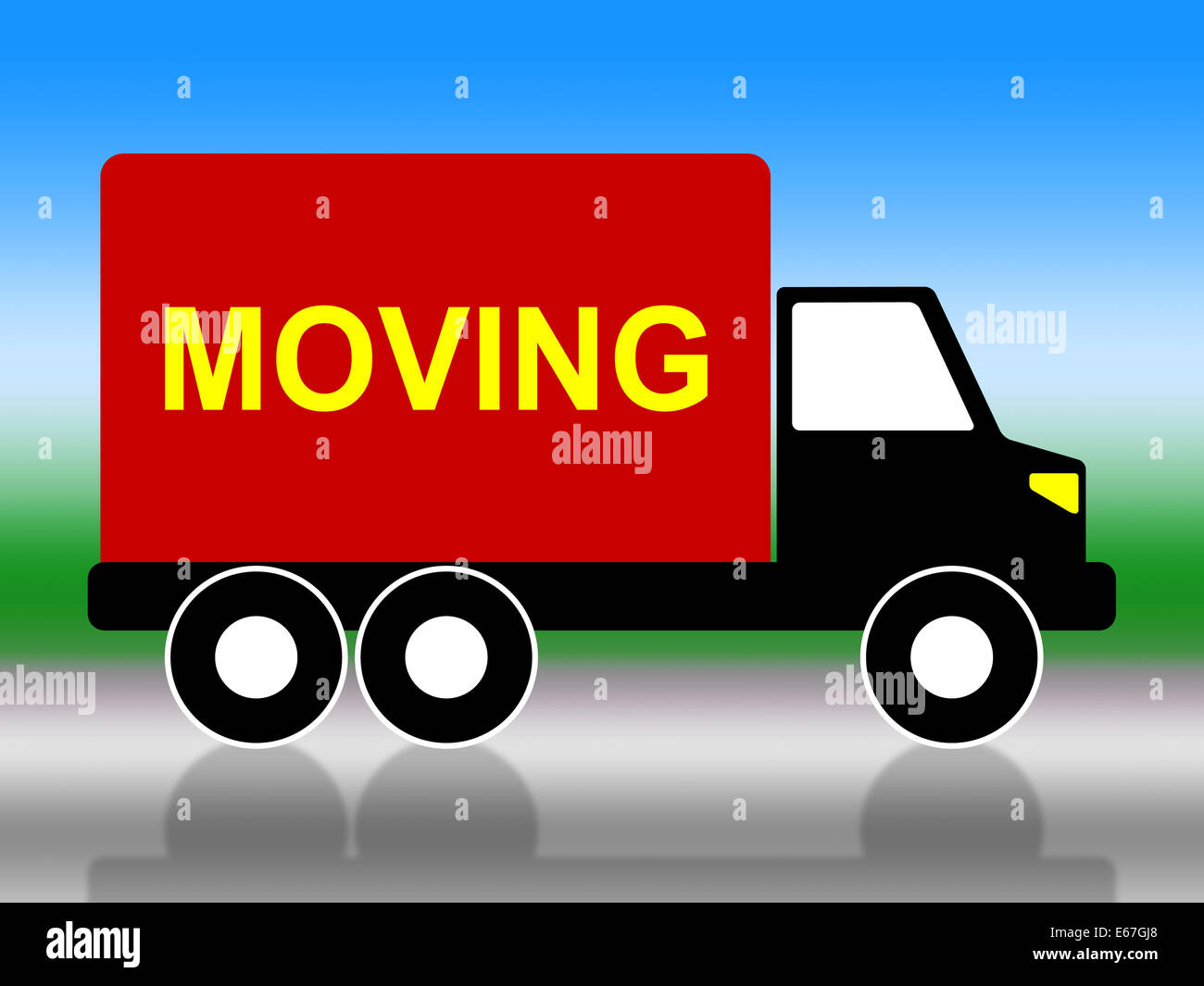 Moving House Meaning Change Of Address And Change Of Address Stock