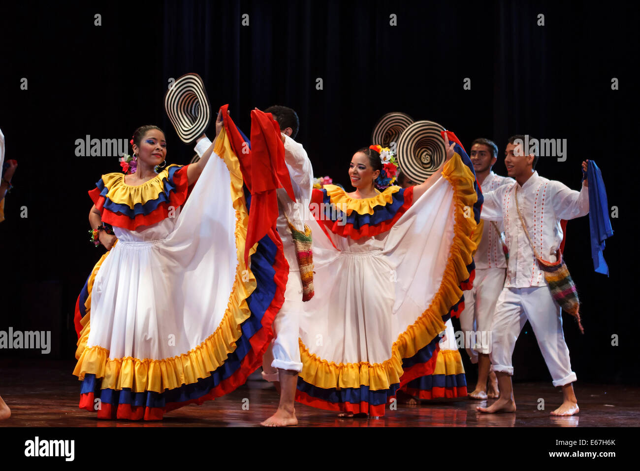 Cumbia Dance Stock Photo