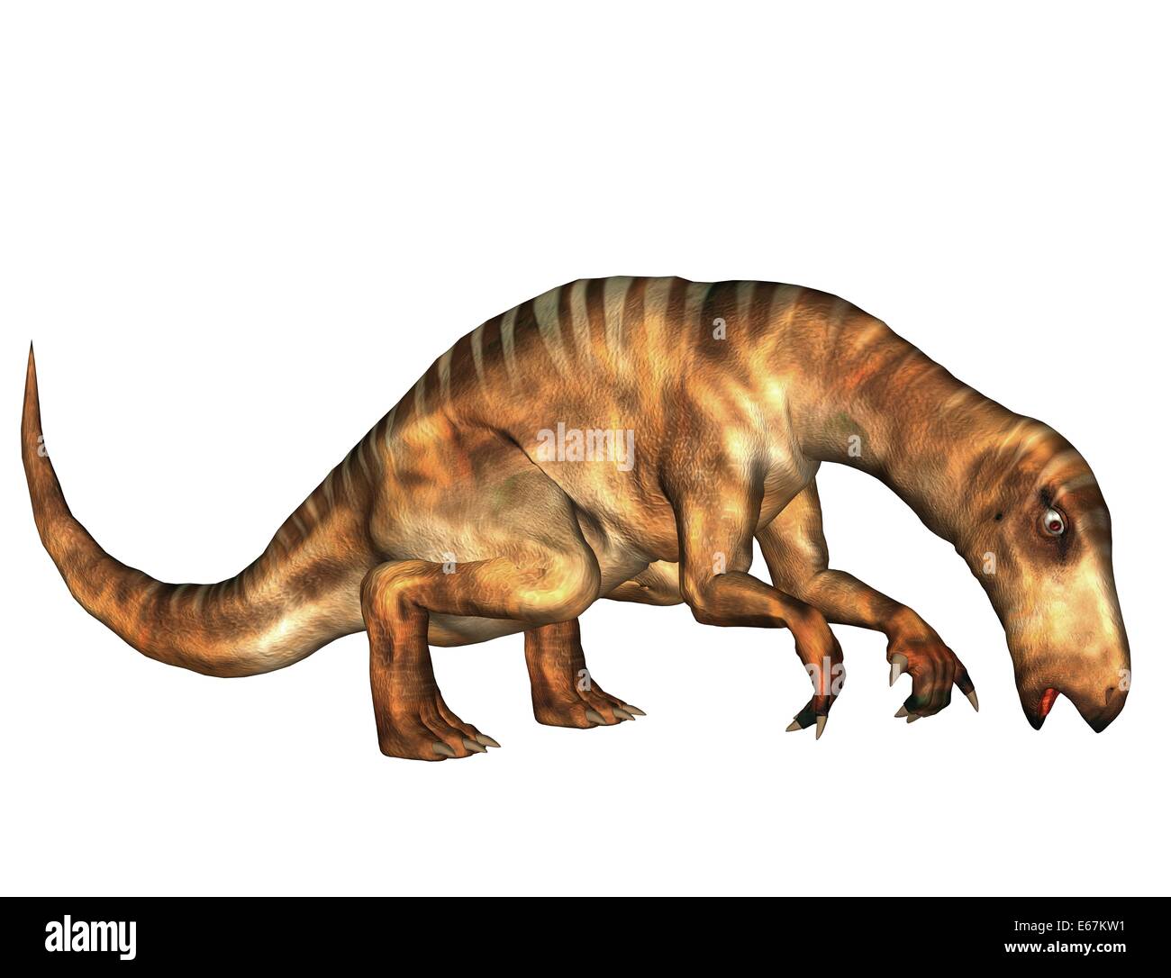 Dinosaurier Iguanodon / dinosaur Iguanodon Stock Photo Alamy
