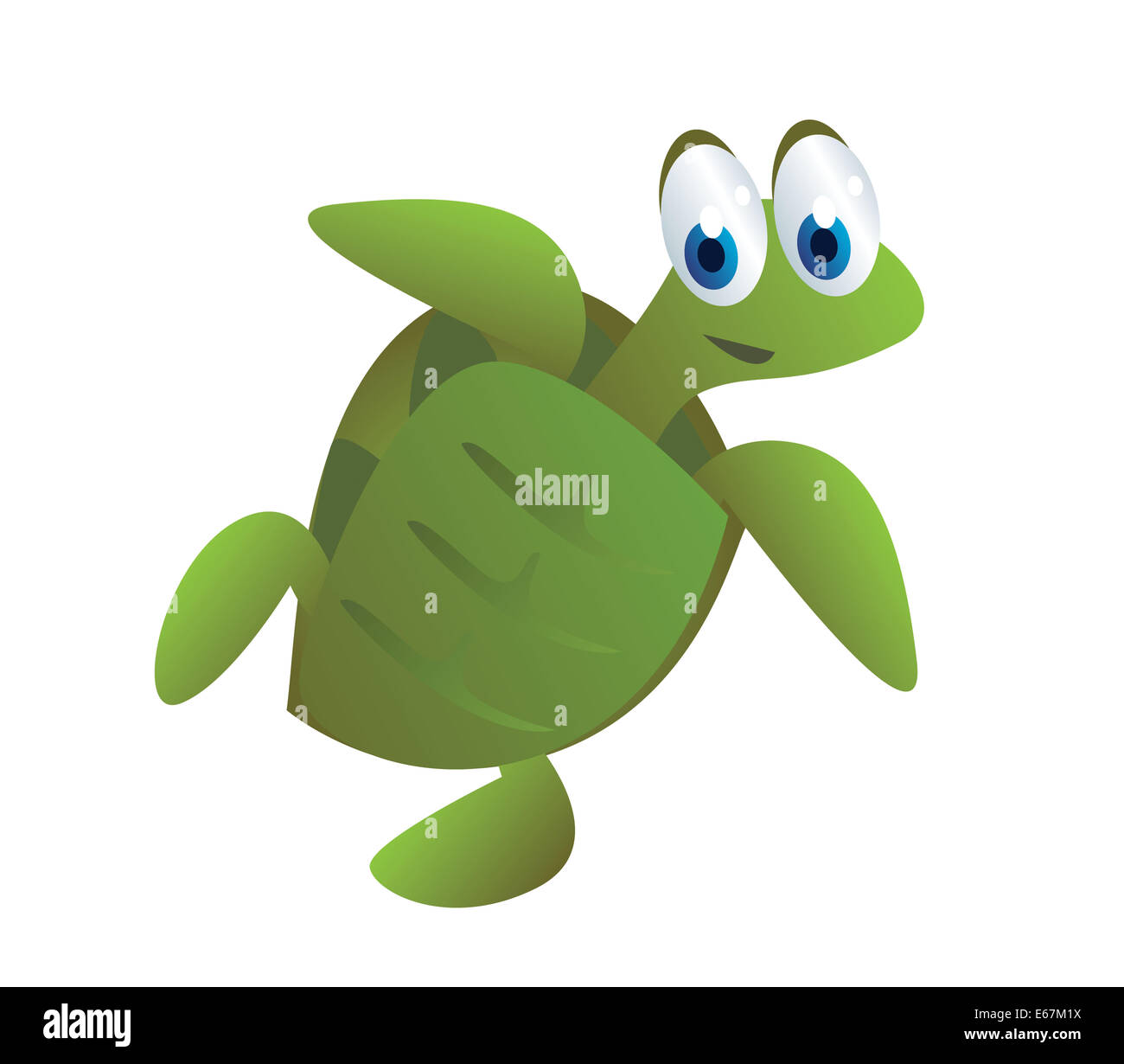 turtle cartoon Stock Photo