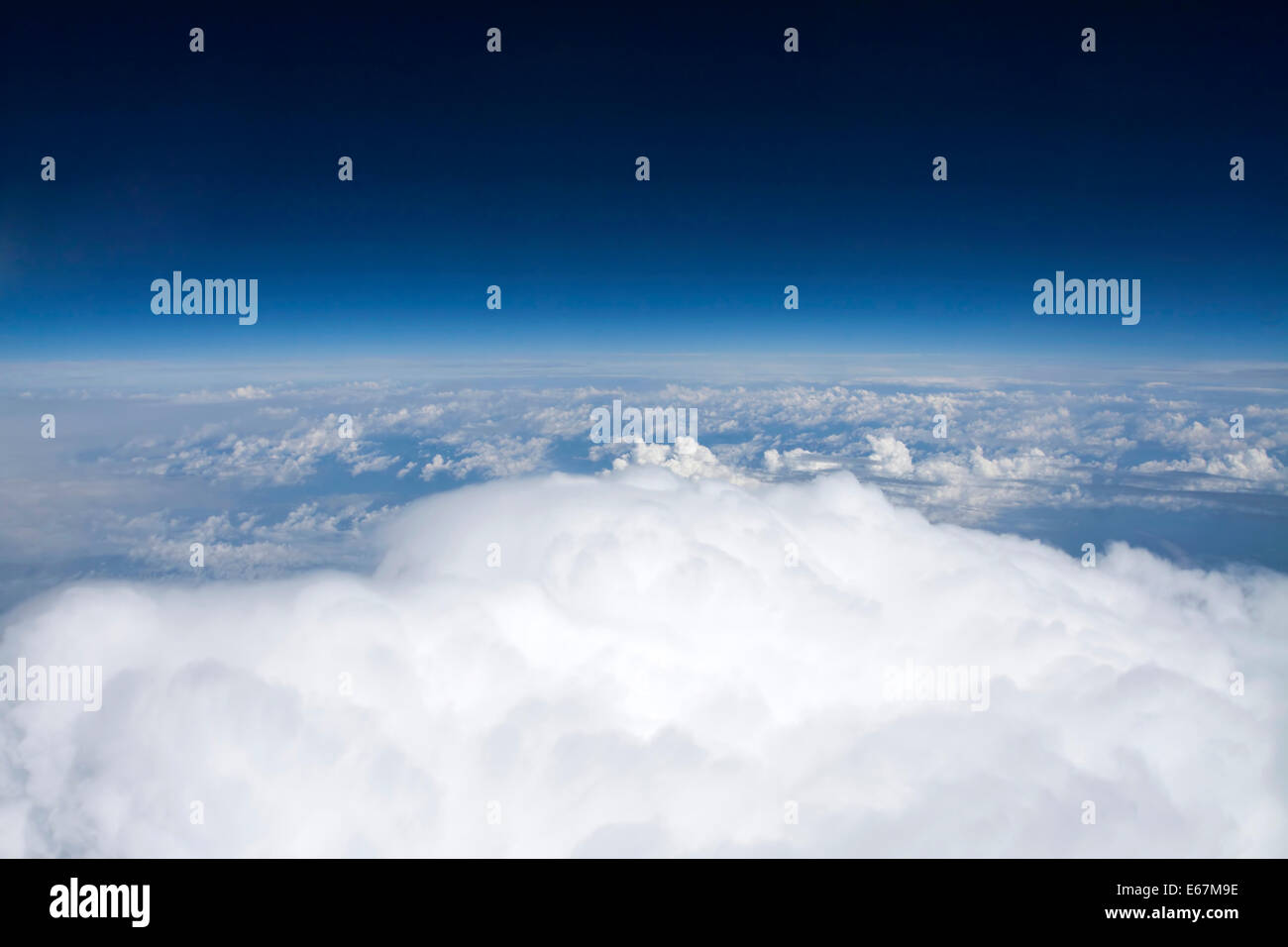 Clouds viewed from plane hi-res stock photography and images - Alamy