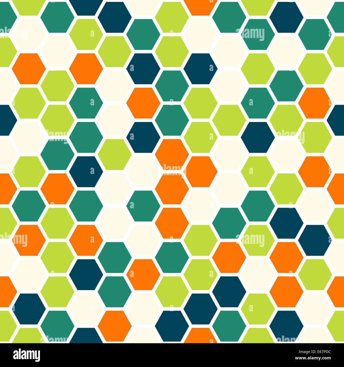 Seamless hexagon hi-res stock photography and images - Alamy