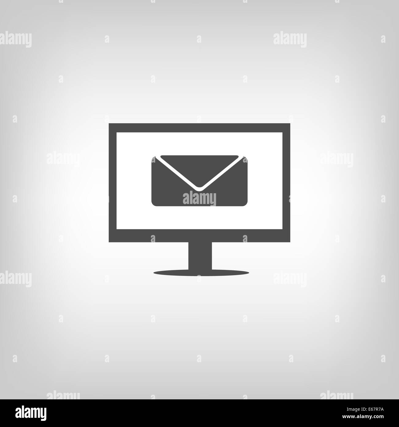 Email sign Stock Photo