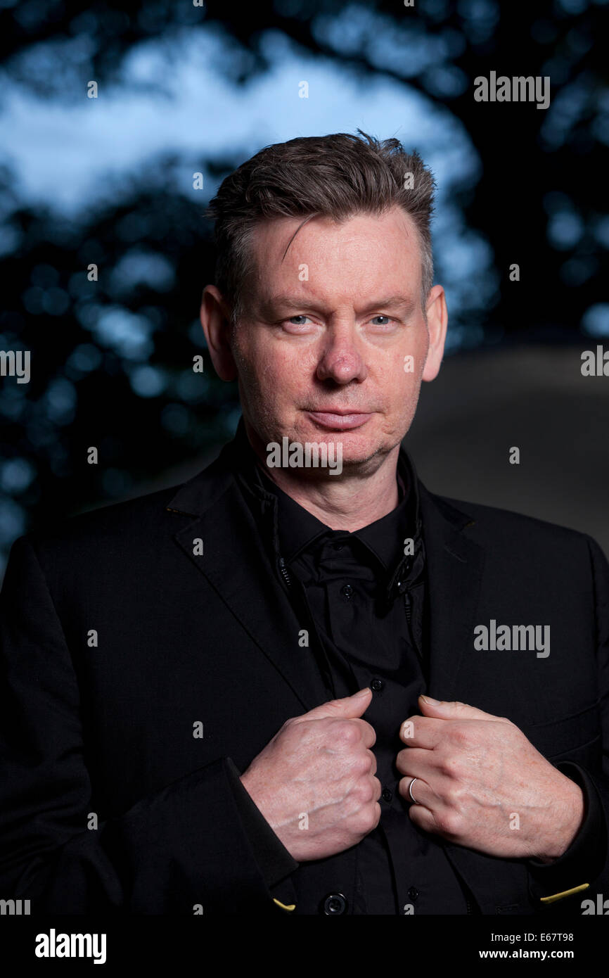 Edinburgh, UK. 17th Aug, 2014. John Gordon Sinclair, the Scottish actor and now crime writer, at the Edinburgh International Book Festival 2014. Edinburgh, Scotland. 17th August 2014 Credit:  GARY DOAK/Alamy Live News Stock Photo