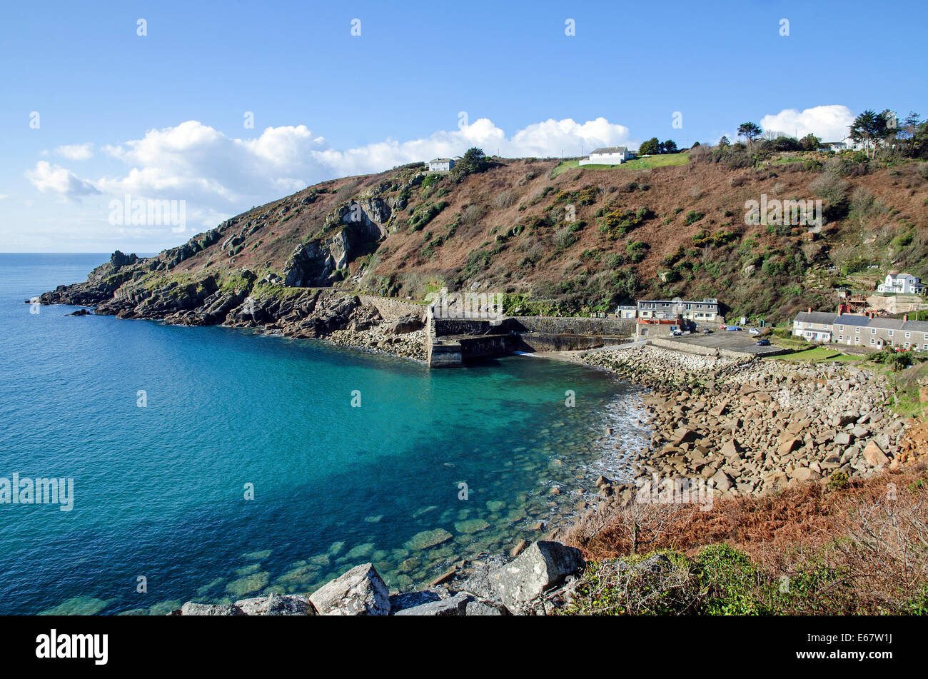 Lamorna Cove, Cornwall, UK Stock Photo - Alamy