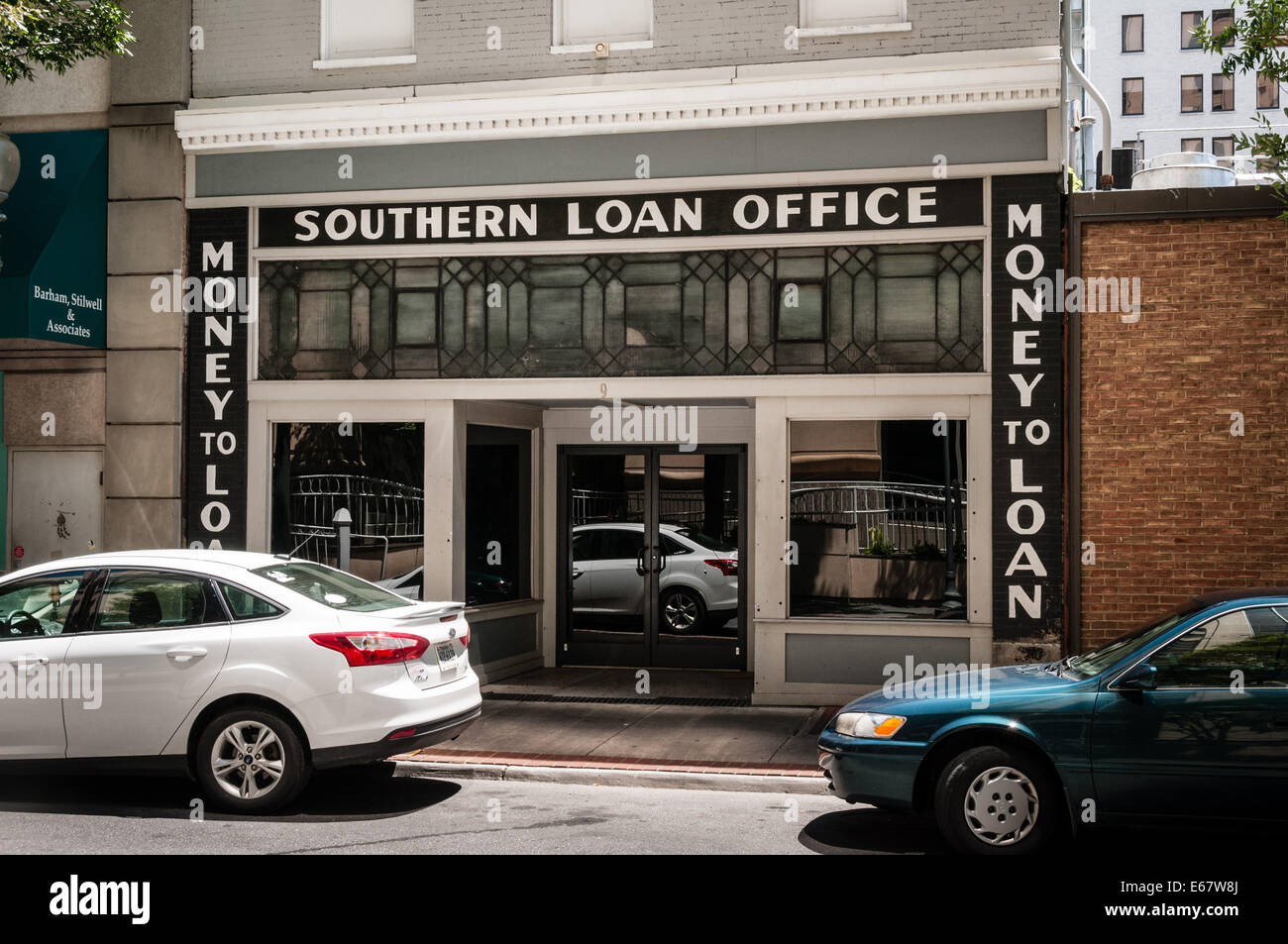 Southern Loan Office, 10 West Campbell Avenue SW, Roanoke, Virginia Stock Photo