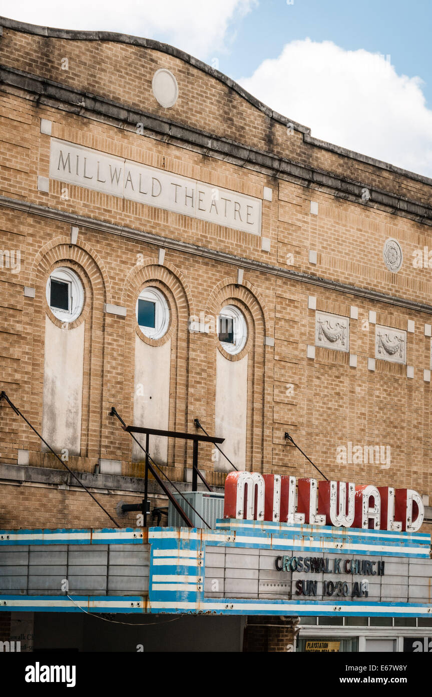 Millwald Theater, 205 West Main Street, Wytheville, Virginia Stock
