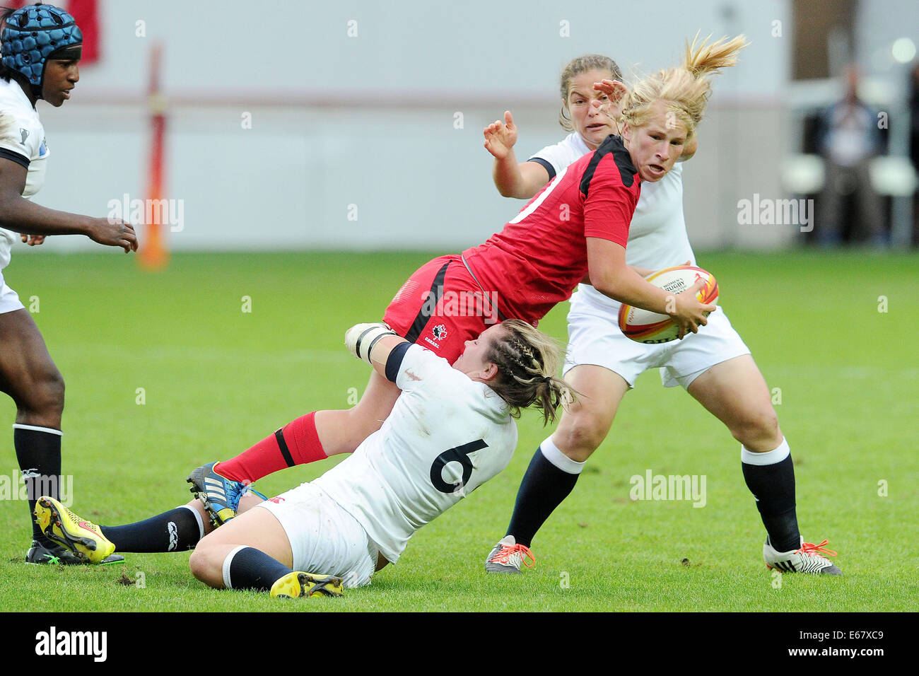 Paris, France. 17th Aug, 2014. Womens World Cup Rugby Final. England