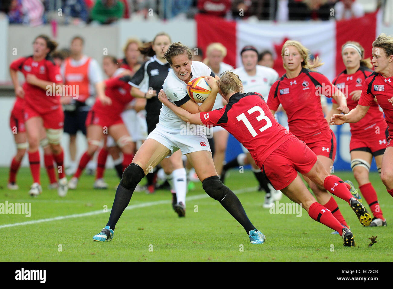 Paris, France. 17th Aug, 2014. Womens World Cup Rugby Final. England ...