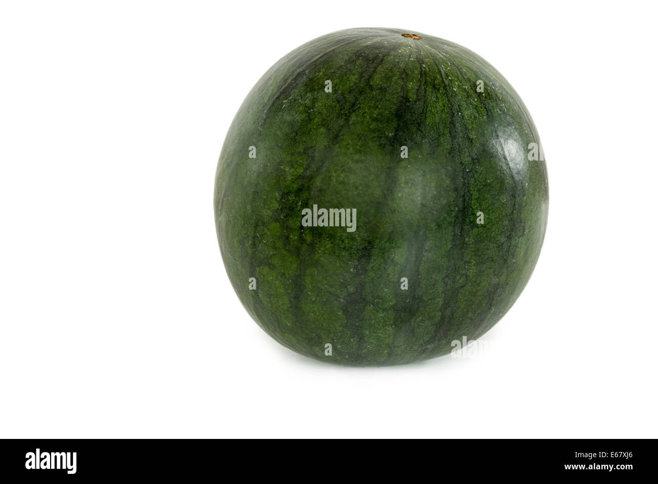 A Watermelon isolated on white background Stock Photo - Alamy