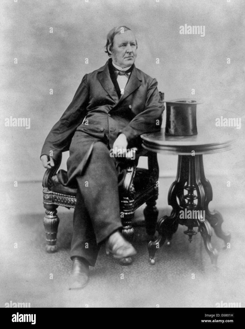 Portrait of Hugh McCulloch, Secretary of the U.S. Treasury, circa 1865 Stock Photo Alamy