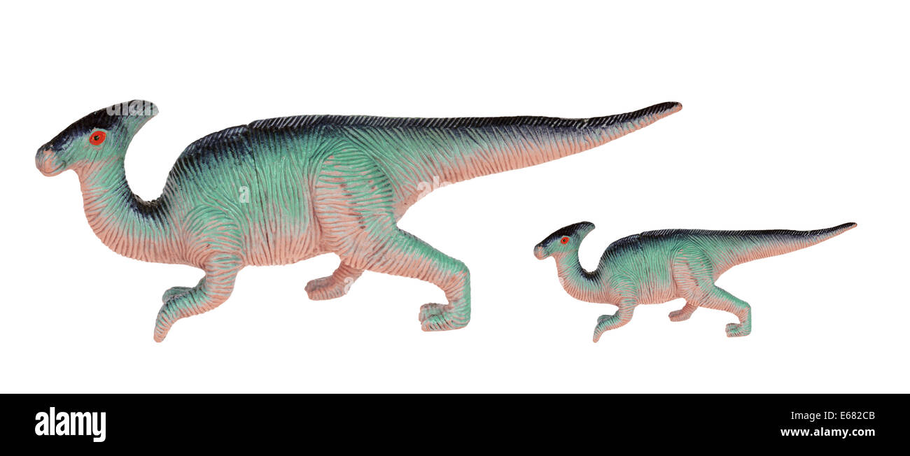 Dinosaur Figures Stock Photo