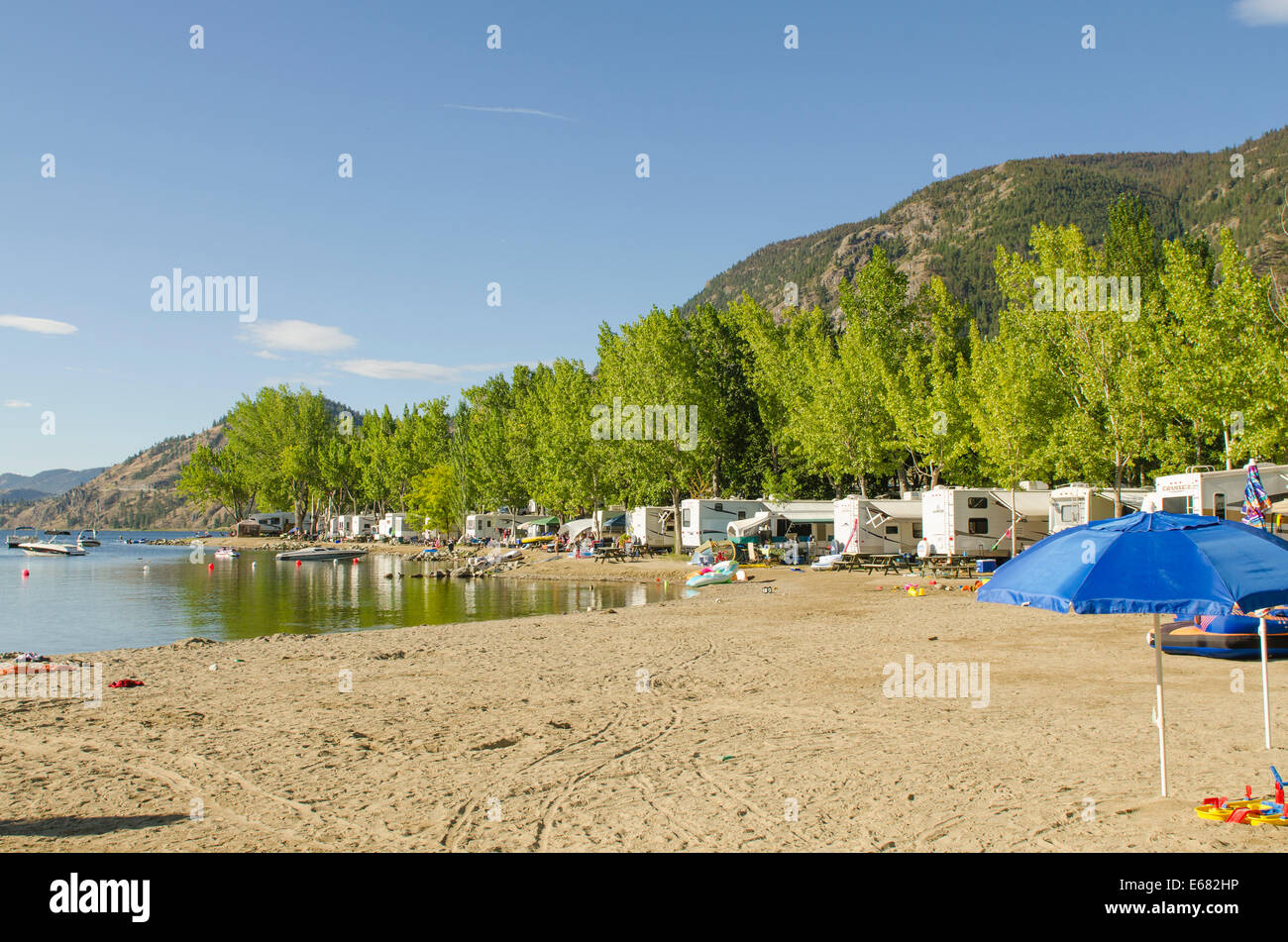 Skaha park High Resolution Stock 