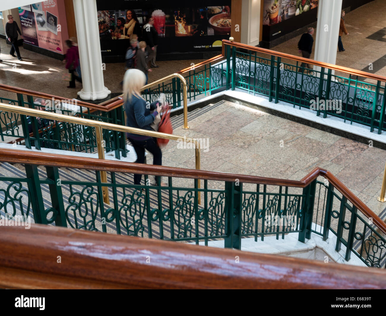 meadowhall shopping centre sheffield yorkshire Stock Photo