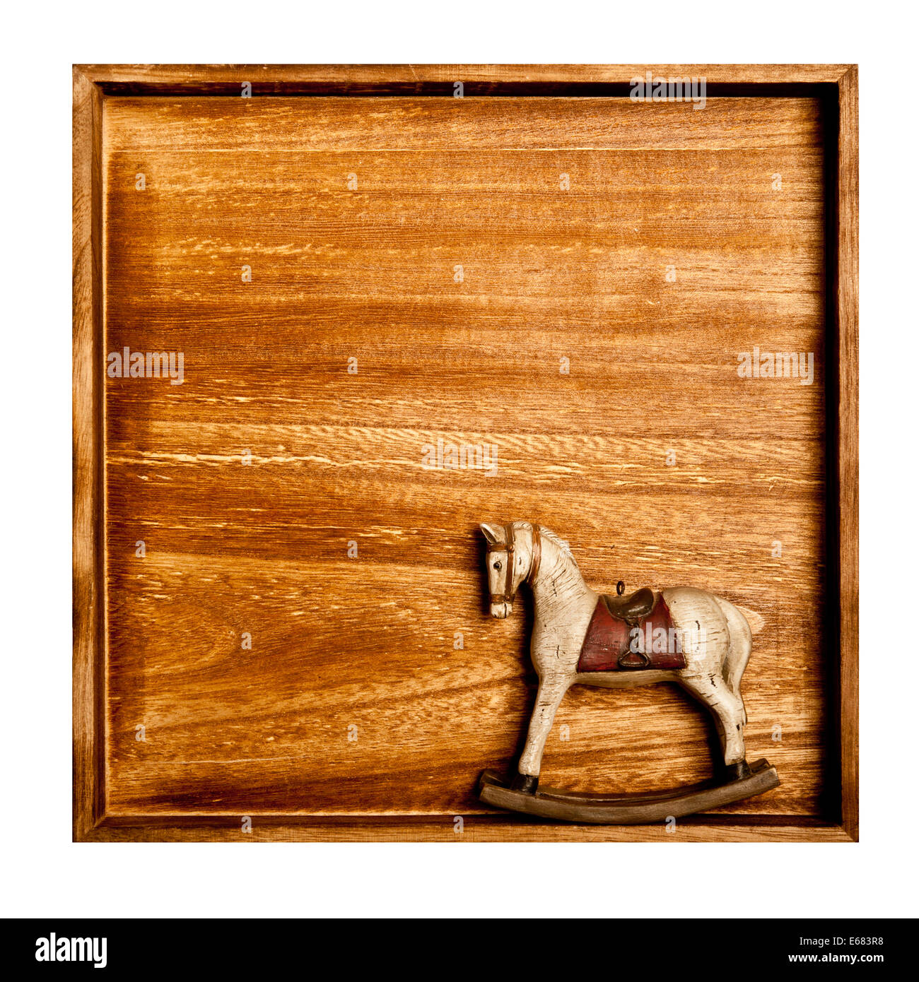 Box Rocking Horse Wooden horse box hi-res stock photography and images - Alamy