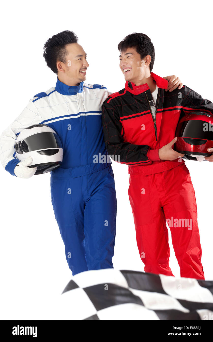 Young race car driver Stock Photo - Alamy
