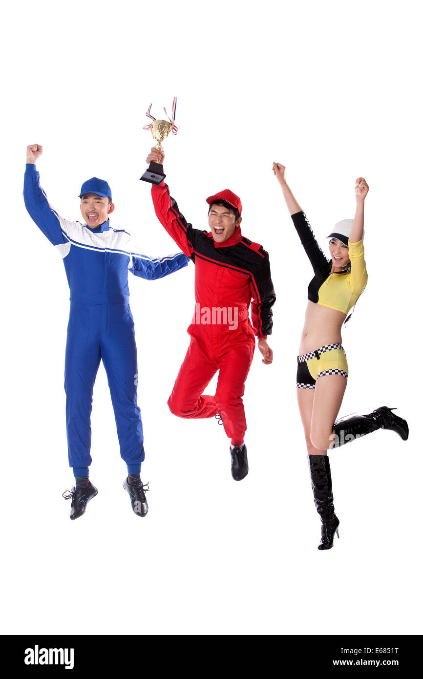 Race drivers hi-res stock photography and images - Alamy