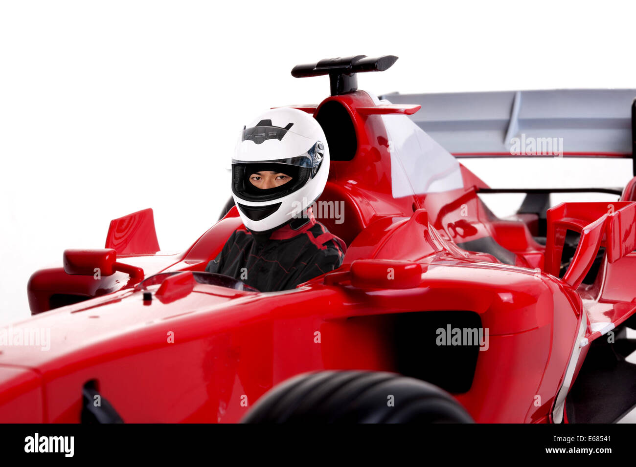 Young race car driver Stock Photo - Alamy