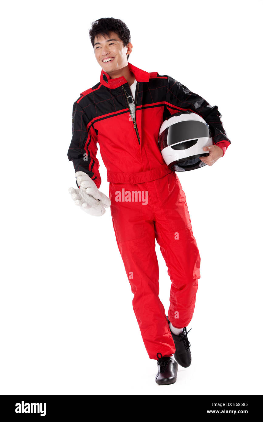 Race car drivers Stock Photo Alamy