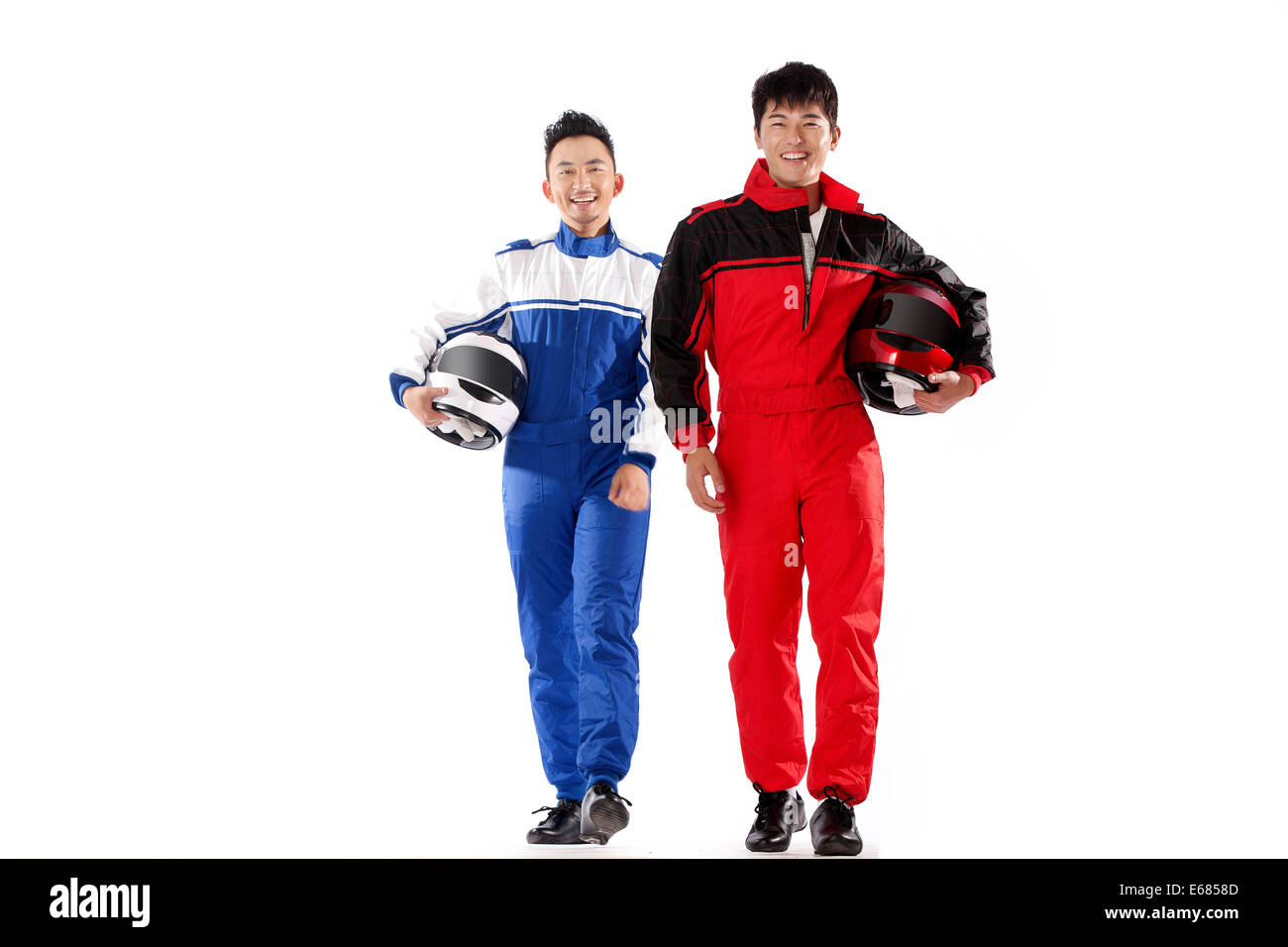 Young race car driver Stock Photo Alamy