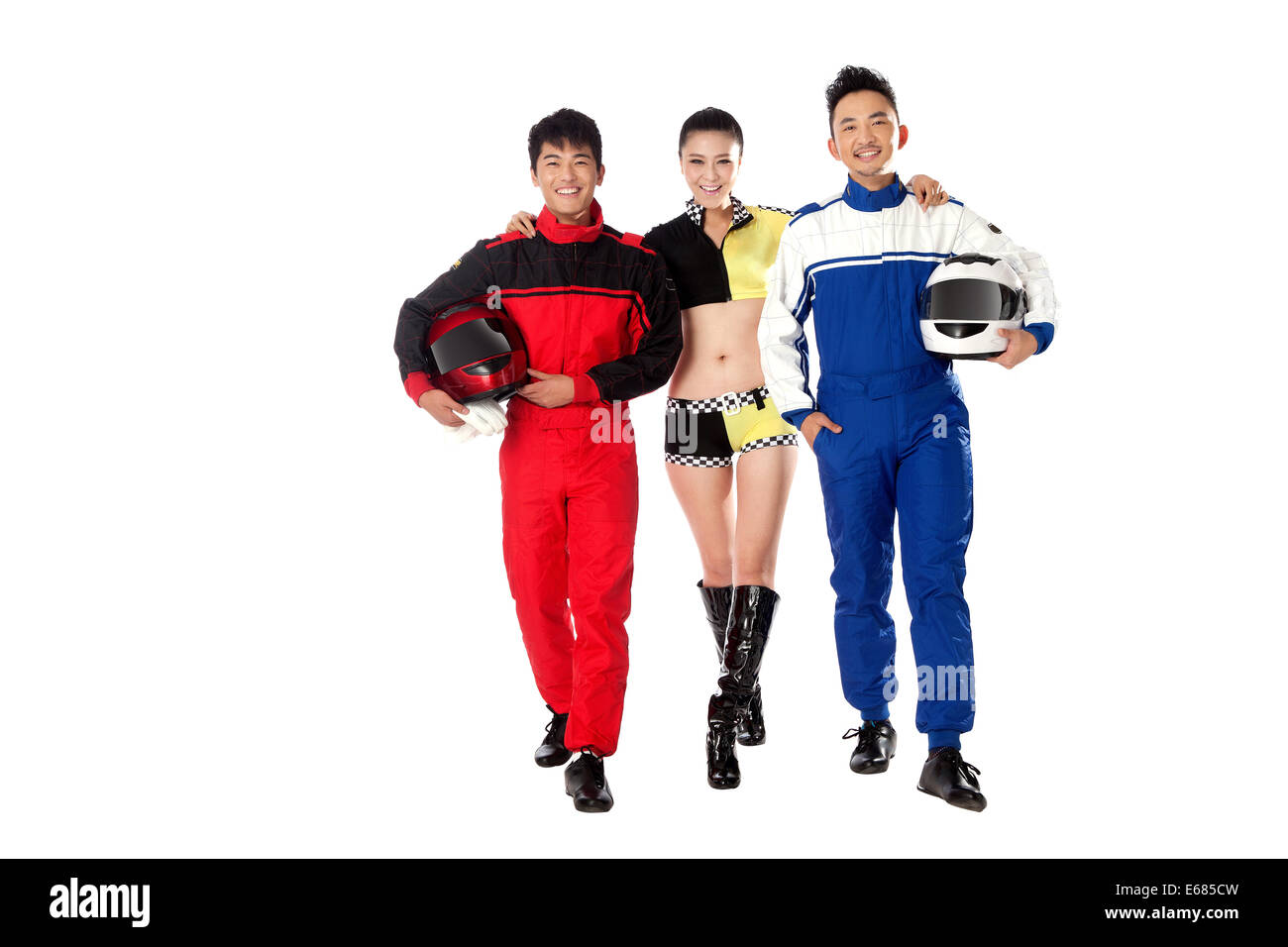 Young race car driver Stock Photo Alamy