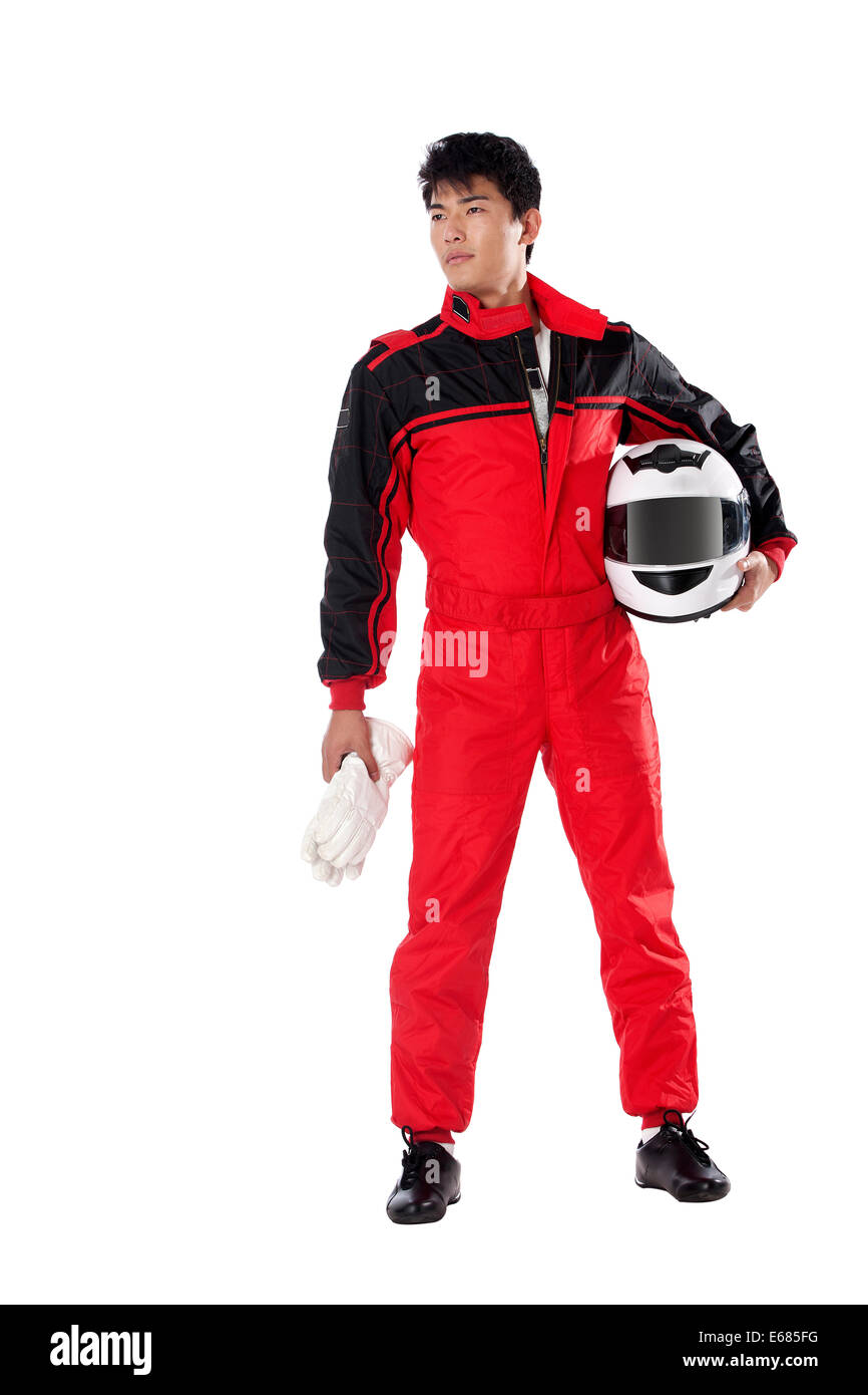 Young race car driver Stock Photo - Alamy