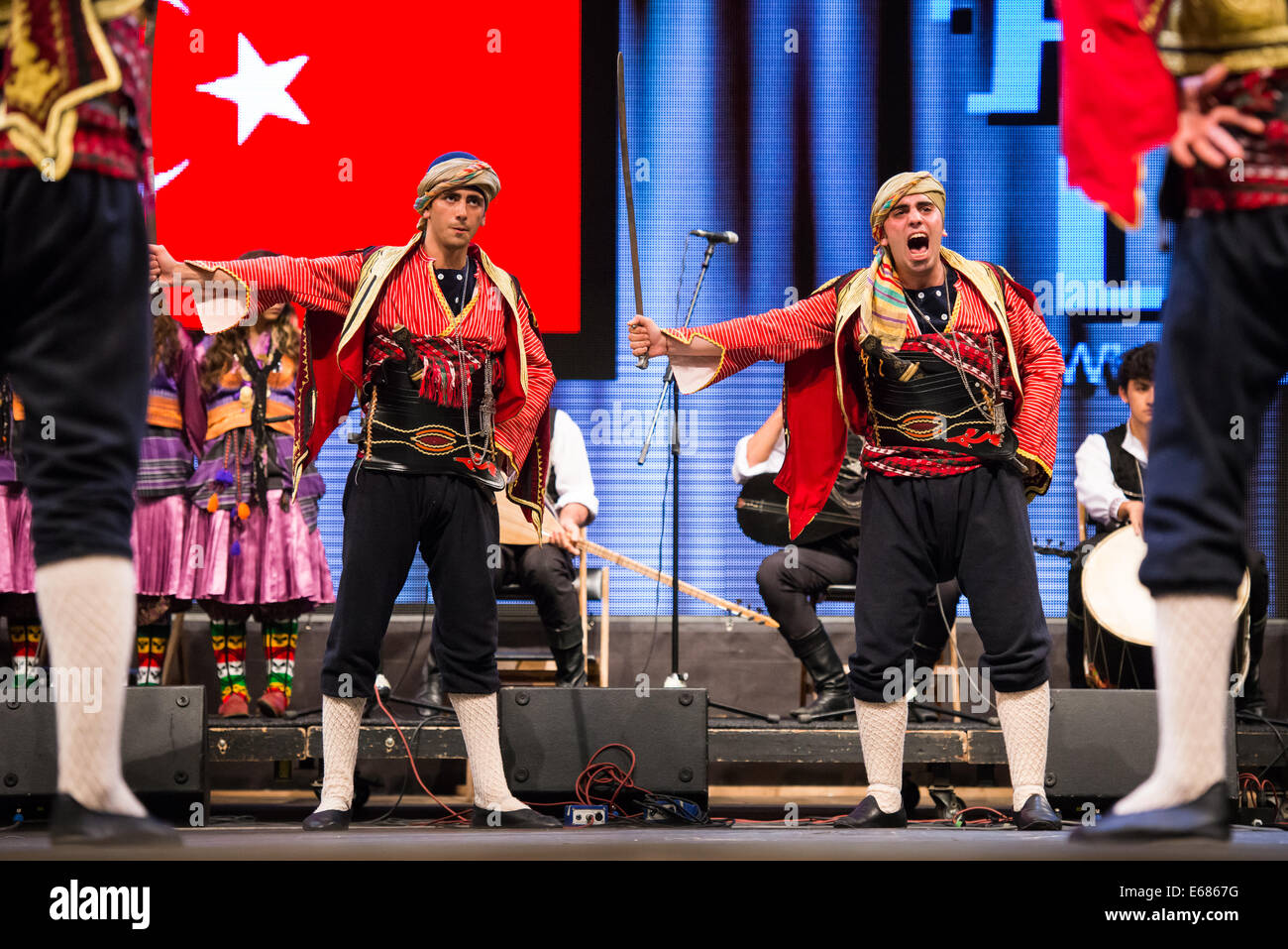 Traditional Turkey Dancer Stock Photos & Traditional Turkey Dancer