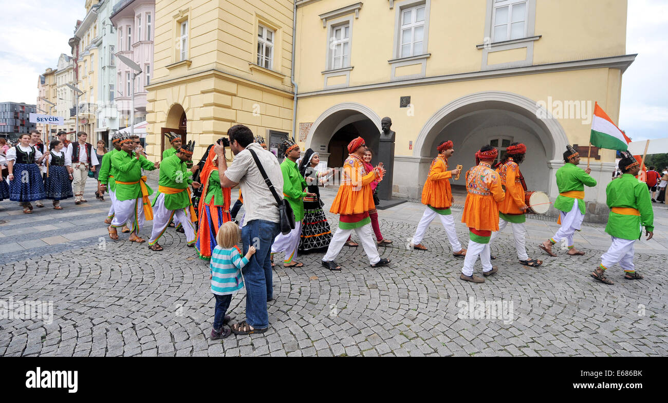 International Folclore without borders festival in Ostrava, Czech