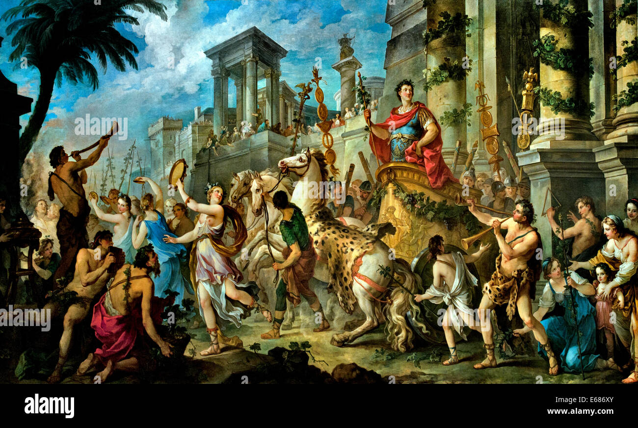 Entrance Marcus Antonius ( Mark Anthony Consul Roman Republic ) Ephesus 1741 Charles Joseph