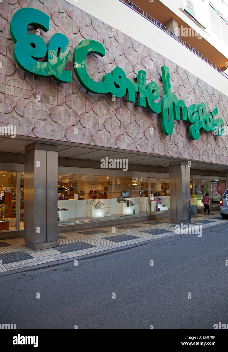 El Corte Ingles department store in Seville, Spain. El Corte Ingles is  biggest department store group in Europe and 4th worldwide. It exists since  194 Stock Photo - Alamy