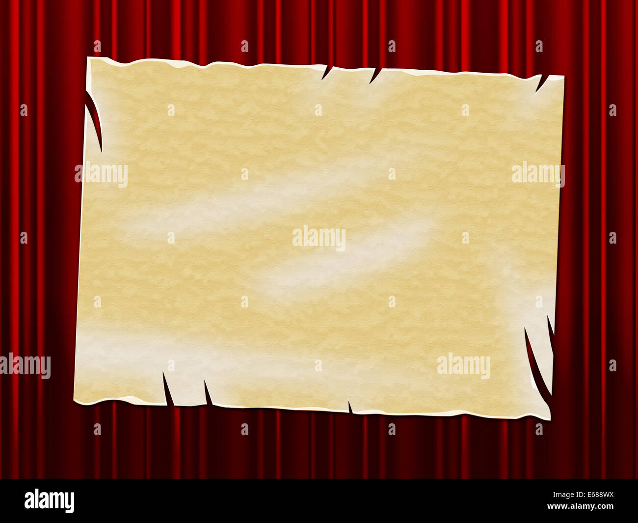 Paper Parchment Meaning Blank Space And Ancient Stock Photo Alamy