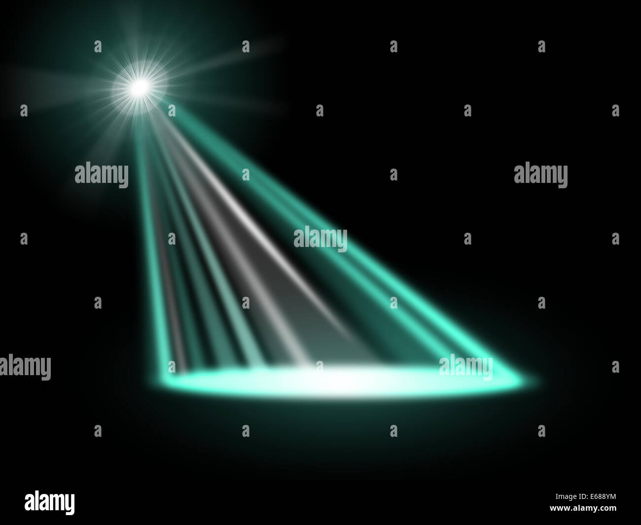 Red Spotlight Indicating Stage Lights And Illumination Stock Photo Alamy