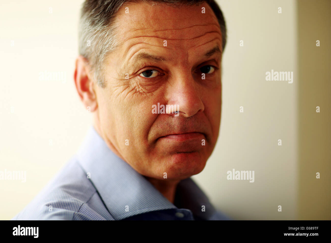 Happy mature business man hi-res stock photography and images - Alamy